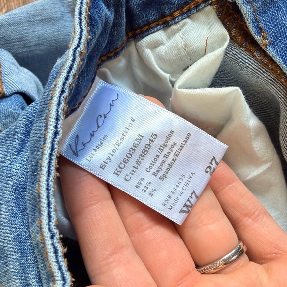 KanCan Blue Denim Shorts - Picture 3 of 4